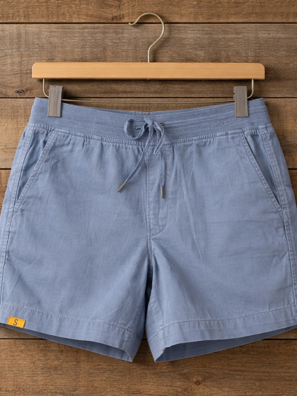Orvis Light Blue Women's Drawstring Shorts